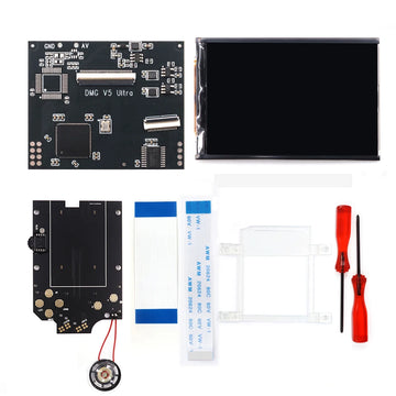 HISPEEDIDO For GameBoy DMG V5 IPS High Brightness Backlight LCD Ultra kits RIPS IPS LCD screen Mod For Game Boy DMG Classic menu Apsilon