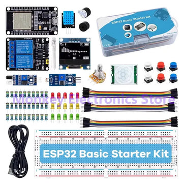 ESP32 Module Kit Starter Kit for ESP32 ESP-32S WIFI Module ESP32 WIFI Development Board Relay Display Sensor esp32 kit desenvolv Apsilon