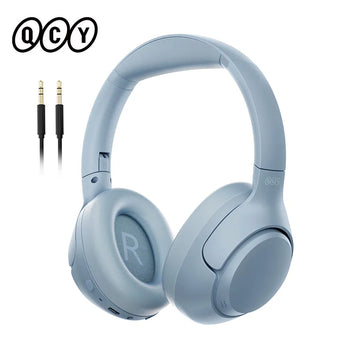 QCY H3 ANC Hi-Res Audio Wireless Bluetooth 5.4 Headphones Over Ear Headset 60Hrs 43dB Hybrid Active Noise Cancellation Earphone Apsilon
