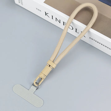 Universal Adjustable Mobile Phone Lanyard Short Wrist Strap with Self-locking Anti-drop Design Durable Polyester Phone Strap Apsilon