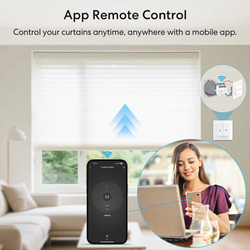 LoraTap Tuya Smart Life Roller Shutter Blinds Switch Relay Module Remote Control Timer Voice Control by Google Home Alexa Apsilon