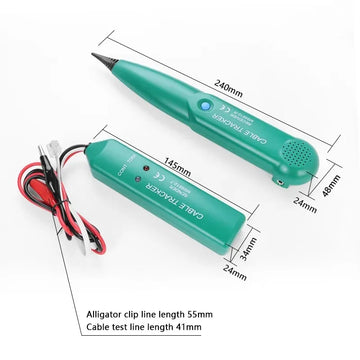 MS6812 Cable Tracker Tester Professional Line LAN Detector UTP STP Telephone Wire Tracer Breakpoint Location Diagnose Tone Apsilon