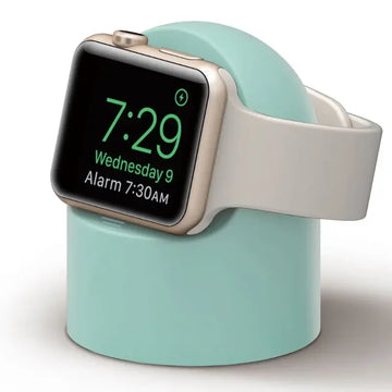 Charger Stand For Apple Watch Series Ultra/8/SE2/7/6/SE/4/3 49mm/45mm/44mm/42mm/41mm/40mm/38mm Durable Silicone Nightstand Mode Apsilon