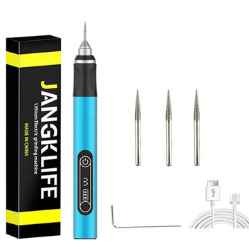 JANGKLIFE USB Cordless Rotary Tool Kit Woodworking Engraving Pen DIY For Jewelry Metal Glass Mini Wireless Drill Apsilon