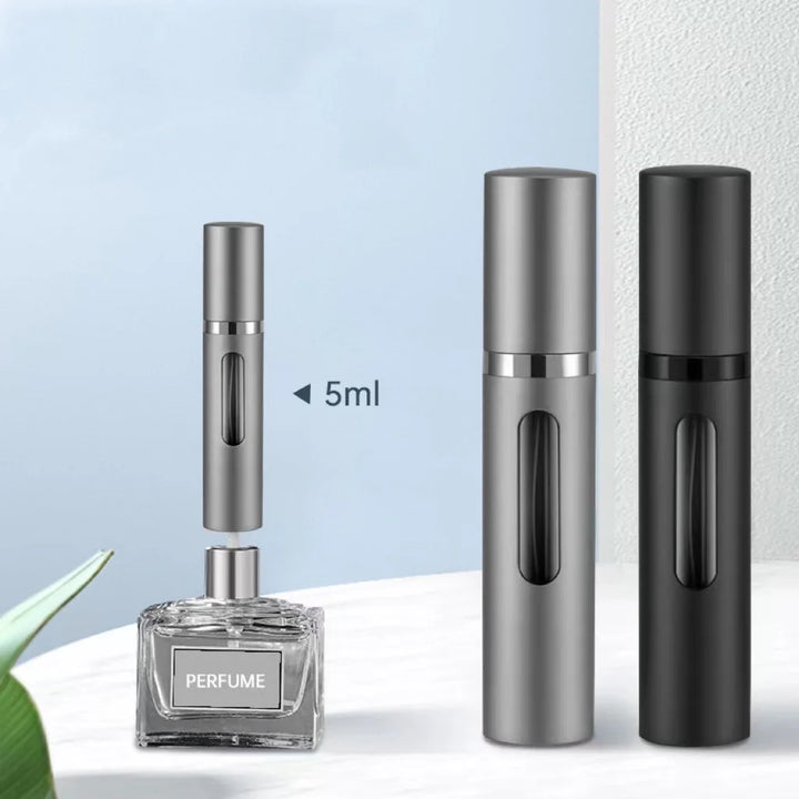 8ml Glass Refillable Perfume Bottle with Spray Scent Pump Portable Travel Empty Cosmetic Containers Mini Spray Atomizer Bottle Apsilon