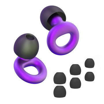Silicone Earplugs for Swimming Sleep Noise Cancel Noise Reduction-Soundproof Reduce Disturbances -Quality loop Earplugs Apsilon